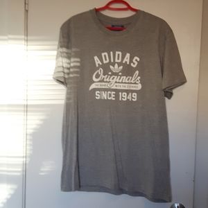 ADIDAS Men's XL grey t-shirt